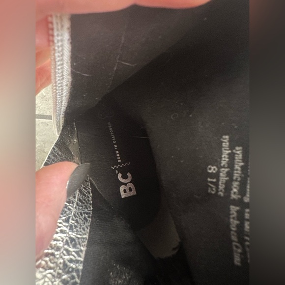 BC Footwear By Seychelles - Unforgettable Ankle Boot in Silver- size 8.5 - NWOB - Picture 10 of 13